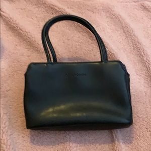 Liz Claiborne mini black bag 8 inX 4.5 IN